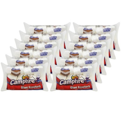 Campfire Giant Roasters Gluten-Free Marshmallows - Case of 12/12 oz