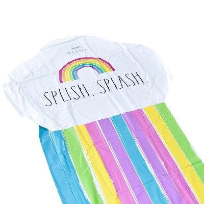 CocoNut Outdoor Rae Dunn 16-Foot Rainbow Slide & Ride Splash Pad - SPLISH. SPLASH.
