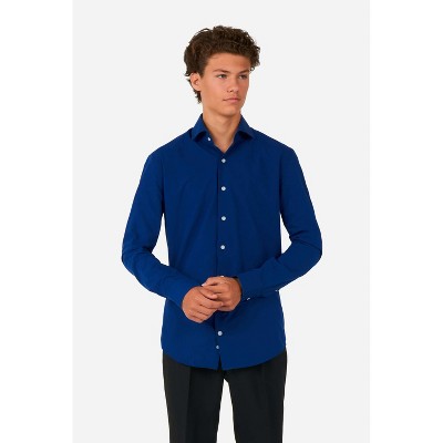 OppoSuits Teen Boys Button Up Shirts - Solid Color Shirts