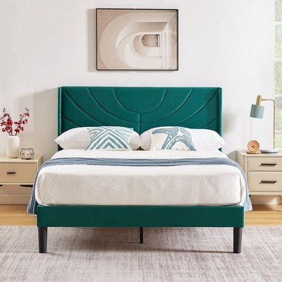 VECELO High-quality Bed Frame, Adjustable Headboard, Suitable For All Types Of Mattresses, Easy To Install
