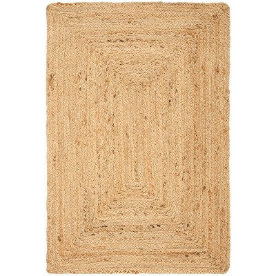 Nourison Farmhouse Handwoven Natural Jute Area Rug