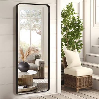 Dovelina Modern Rectangular Metal Framed Full Length Mirror Large Wall Mirror