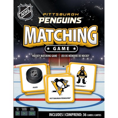 MasterPieces Officially Licensed NHL Pittsburgh Penguins Matching Game for Kids and Families