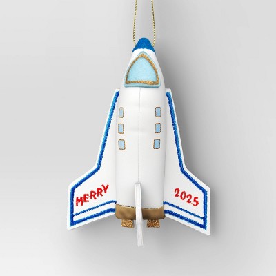Christmas Fabric Spaceship Ornament - Wondershop™