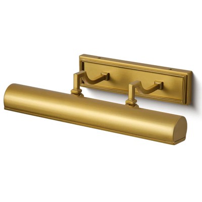 18" Deluxe Dimmable Brass Wall