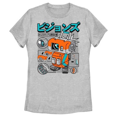 Women's Star Wars: Visions Lop and Ocho Robot T-Shirt