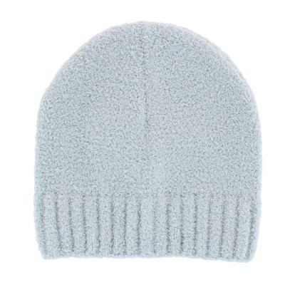 CTM Girl's One Size Fits Most Solid Soft Winter Knit Beanie Hat