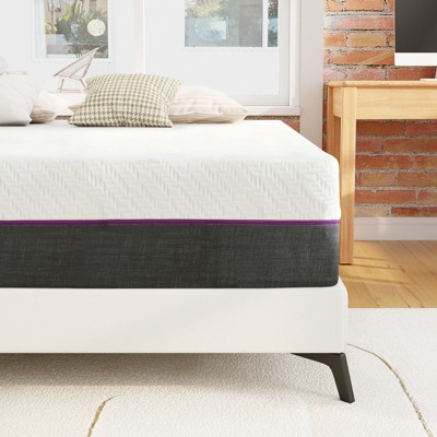 Wuleitex 8 Inch Medium Cooling Gel Memory Foam Mattress with Breathable Cover