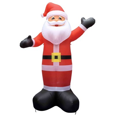 Northlight Lighted Inflatable Santa Claus Outdoor Commercial Christmas Decoration - 20'