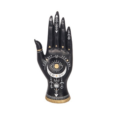 Gallerie II Mystical Palmistry Hand Decorative Halloween 9" Figurine
