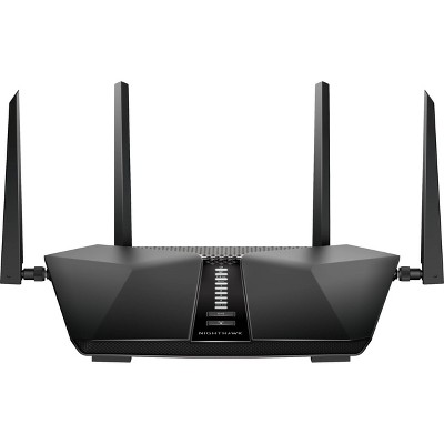 Refurbished: NETGEAR RAX43-100NAR Nighthawk AX5 AX4200 Dual-Band Router – Manufacturer Refurbished