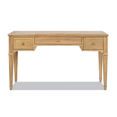 Jennifer Taylor Home Dauphin 55" 3-Drawer Wood Executive Desk
