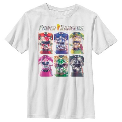 Boy's Power Rangers Character Helmets T-Shirt