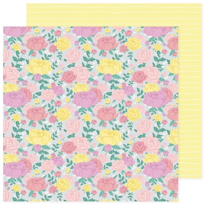 American Crafts Patterned Double-Sided Cardstock 12"X12"