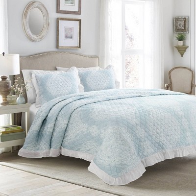 Lucianna Ruffle Edge Bedspread Set - Lush Décor