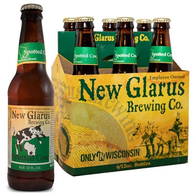 New Glarus Spotted Cow Farmhouse Ale Beer - 6pk/12 fl oz Bottles