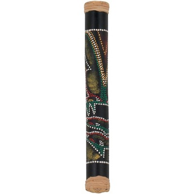 Pearl 16 in. Bamboo Rainstick in Hand-Painted Hidden Spirit Finish