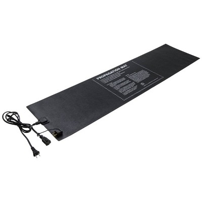 Dirt Genius 19007 Hydroponic 12 x 48" 60 Watt Seed Start Seedling Propagation Heat Mat with 6 Foot Power Cord, Single