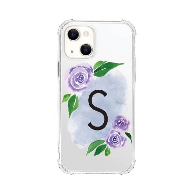 OTM Essentials iPhone 15/iPhone 14/iPhone 13 Monogram Clear Tough Edge Floral Case - S