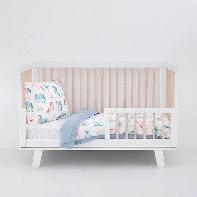 Little Unicorn Muslin Toddler Bedding Set
