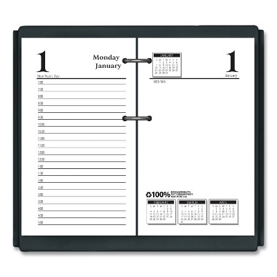 Economy Daily Desk Calendar Refill, 3.5 x 6, White Sheets, 12-Month (Jan to Dec): 2026