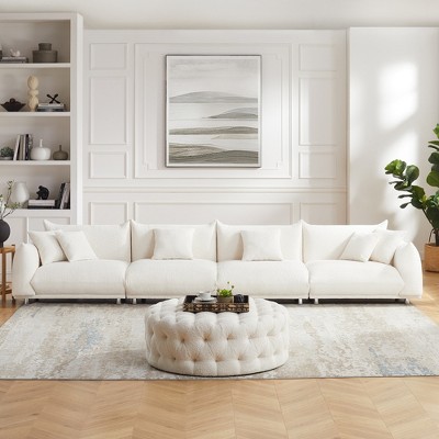 MINIMORE Modern Style 160"W Modular Chris 5Seater Sofa