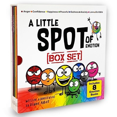 A Little Spot of Emotion 8 Book Box Set (Books 1-8: Anger, Anxiety, Peaceful, Happiness, Sadness, Confidence, Love, & Scribble Emotion) - (Paperback)