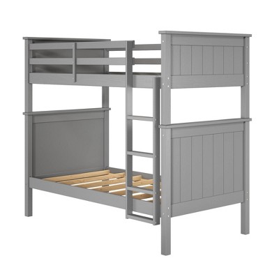 Deirdra Kids' Bunk Bed Gray - Linon