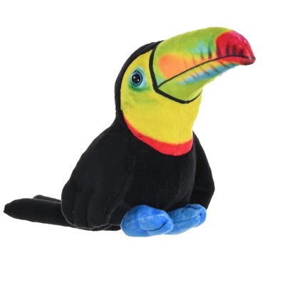 Wild Republic Rainforest Birds Toco Toucan Stuffed Animal, 4.5 Inches