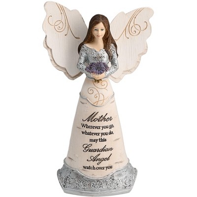 Pavilion Gift Company - Mother Guardian Angel - 6" Guardian Angel - Decorative Objects