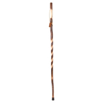Brazos Walking Sticks Twisted Hickory Handcrafted Wood Cane - 41"