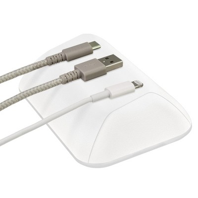 Smartish Magnetic Cord Holder - Cable Wrangler Desktop Organizer