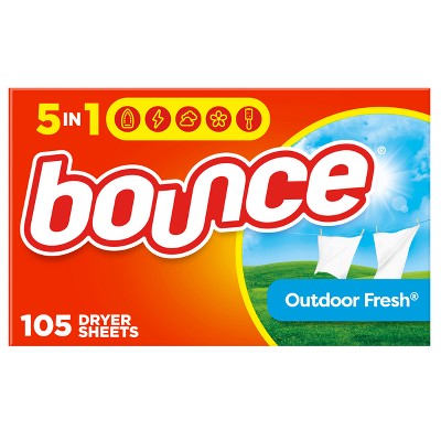 Bounce Outdoor Fresh Fabric Softener Dryer Sheets