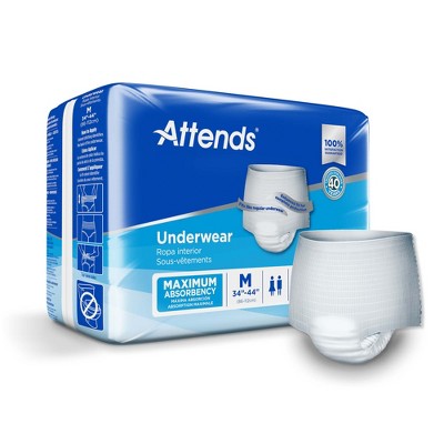 Attends Disposable Underwear, Heavy