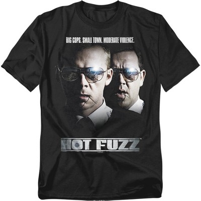 Hot Fuzz Big Cops Adult T-Shirt
