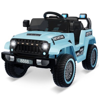 Kids Ride On Truck Car, 12V Battery Powered Electric Vehicles Toy w/Parent Remote Control, Spring Suspension, 3 Speeds