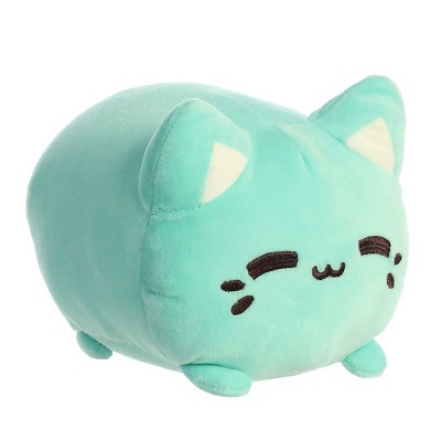 Aurora Small Mint Meowchi Tasty Peach Enchanting Stuffed Animal Mint 7"