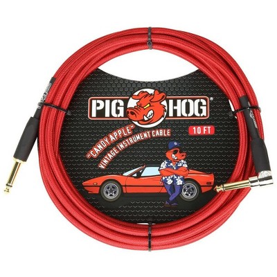 PIGHOG INSTRUMENT CABLE, 10FT RIGHT A RD PCH10CAR