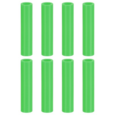 Unique Bargains Removable Reusable Soft Flexible Silicone Straws Nozzle Cover 8 Pcs