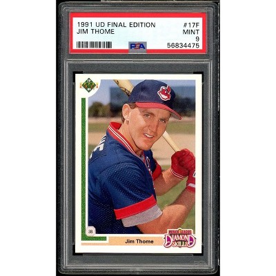 Jim Thome Rookie Card 1991 Upper Deck Final Edition #17F