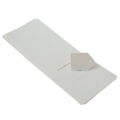 Paper Frenzy Ivory Small Tags 1.5" x 2" 100 pack Laser Compatible