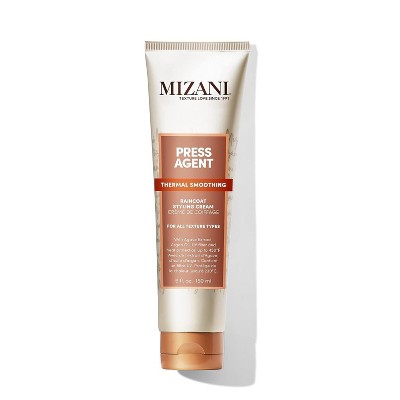 Mizani Press Agent Raincoat Styling Cream | Heat Protectant| Moisturizes & Protects Hair from Heat Styling & Blowouts - (5.0oz)