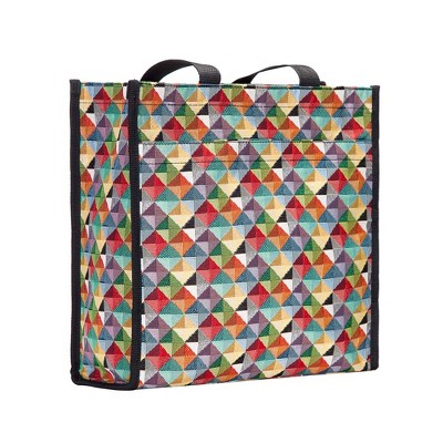 Signare USA Multicolor Triangle Shopper Bag