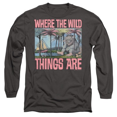 Men’s Where The Wild Things Are Cover Long Sleeve T-Shirt