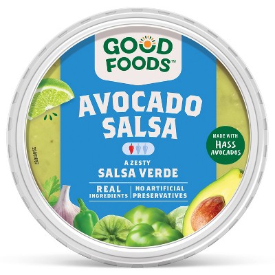 Good Foods Tomatillo Avocado Salsa - 12oz