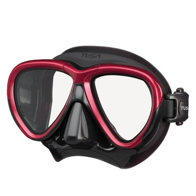 TUSA Intega Diving Mask with 3D SYNQ Fit – Adaptive Skirt, Swift Buckle, and Freedom Dry Technology