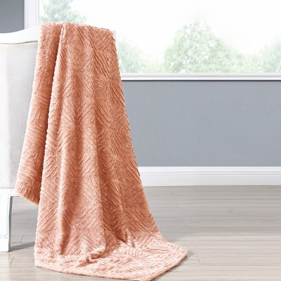 Modern Threads Luxury Faux Fur Throw Blanket
