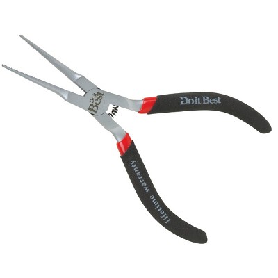 Do it Best  4 In. Needle Long Nose Pliers 306401