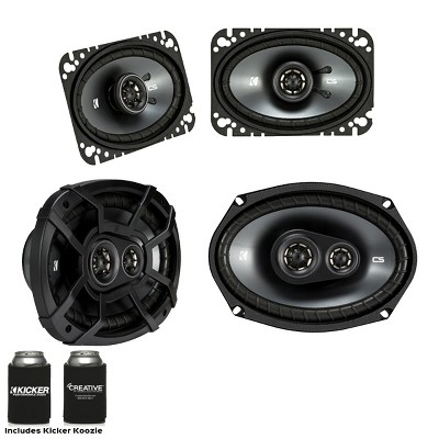 Kicker For Late 90s Early 2000s GM Coupes & Sedans. A pair of 43CSC464 4x6" Speakers & a pair of 43CSC6934 6x9"s