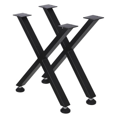 Square Tube Table Legs -  Replacement Legs for Coffee Table, Sturdy and Durable, Perfect for Dining Tables